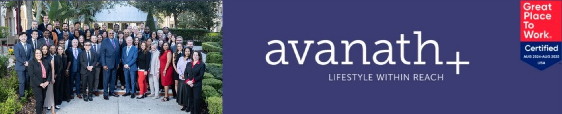 Company banner showing Visual Corporation branding