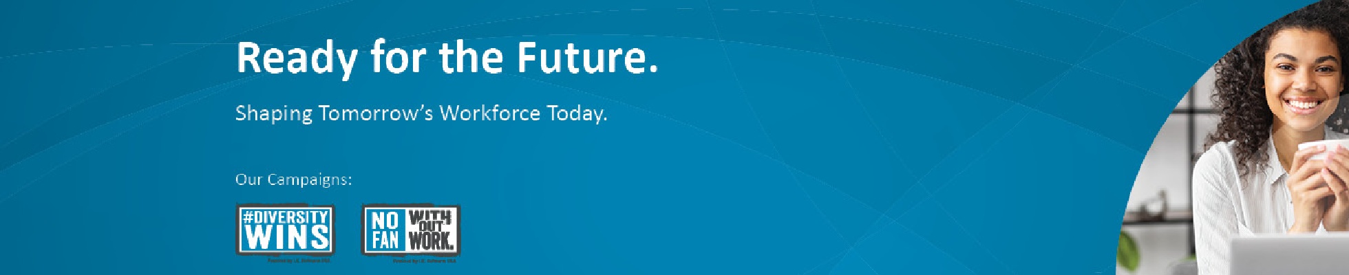 Company banner showing Visual Corporation branding