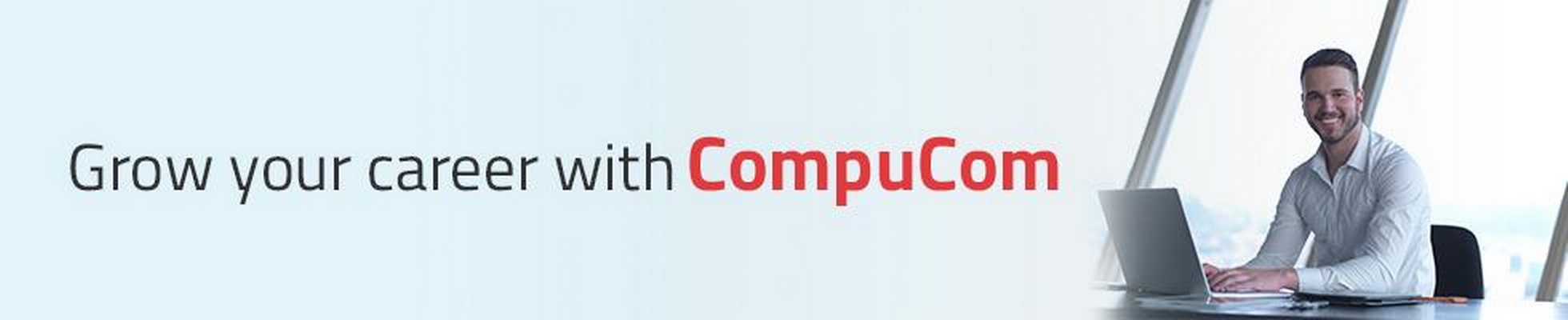 Company banner showing Visual Corporation branding