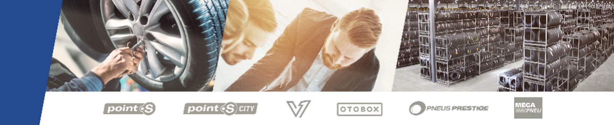 Company banner showing Visual Corporation branding