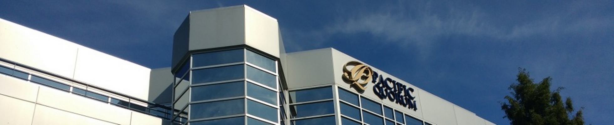 Company banner showing Visual Corporation branding