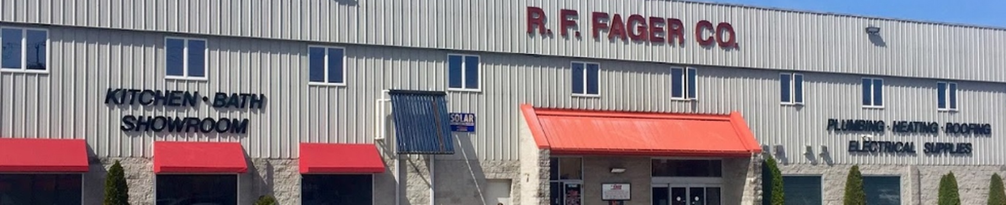 Company banner showing Visual Corporation branding