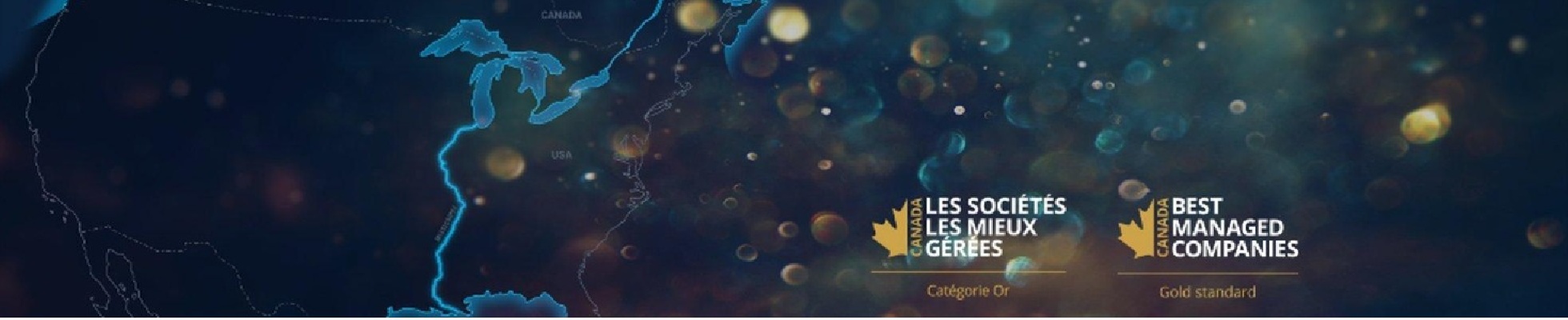 Company banner showing Visual Corporation branding