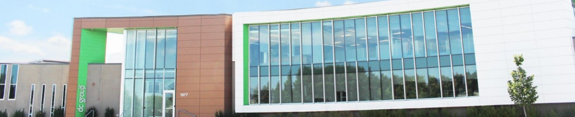 Company banner showing Visual Corporation branding