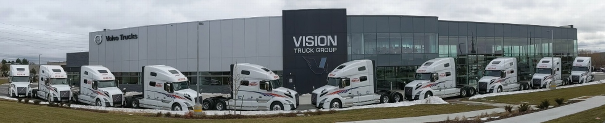 Company banner showing Visual Corporation branding