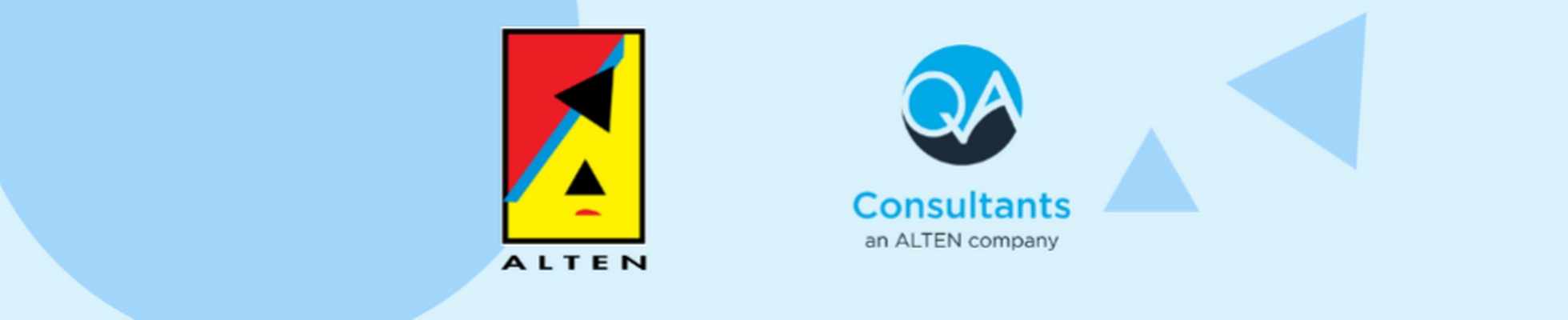 Company banner showing Visual Corporation branding