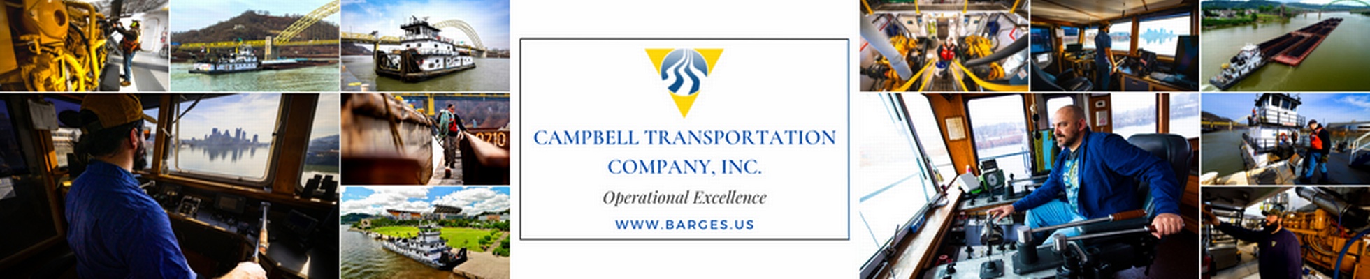 Company banner showing Visual Corporation branding