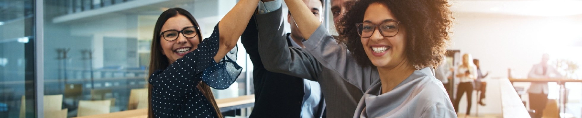 Company banner showing Visual Corporation branding