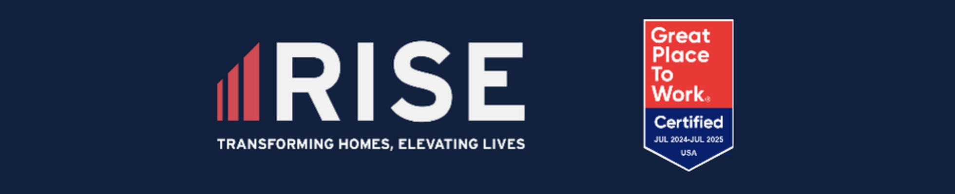 Company banner showing Visual Corporation branding