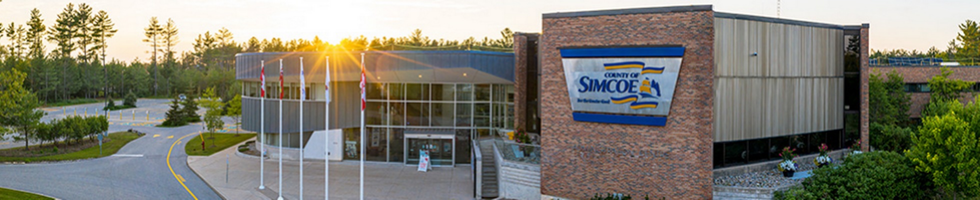 Company banner showing Visual Corporation branding
