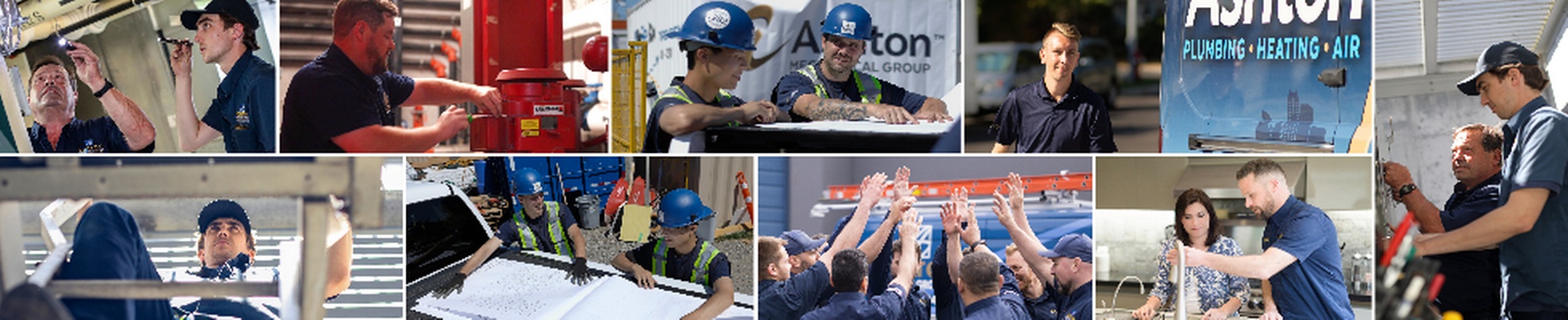 Company banner showing Visual Corporation branding