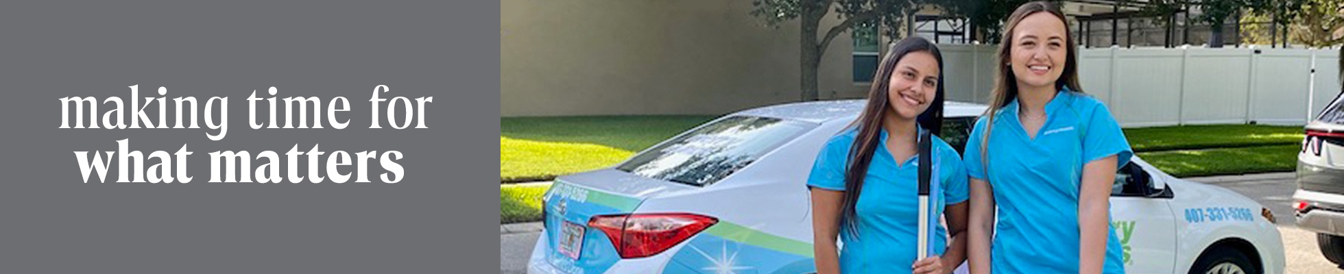 Company banner showing Visual Corporation branding