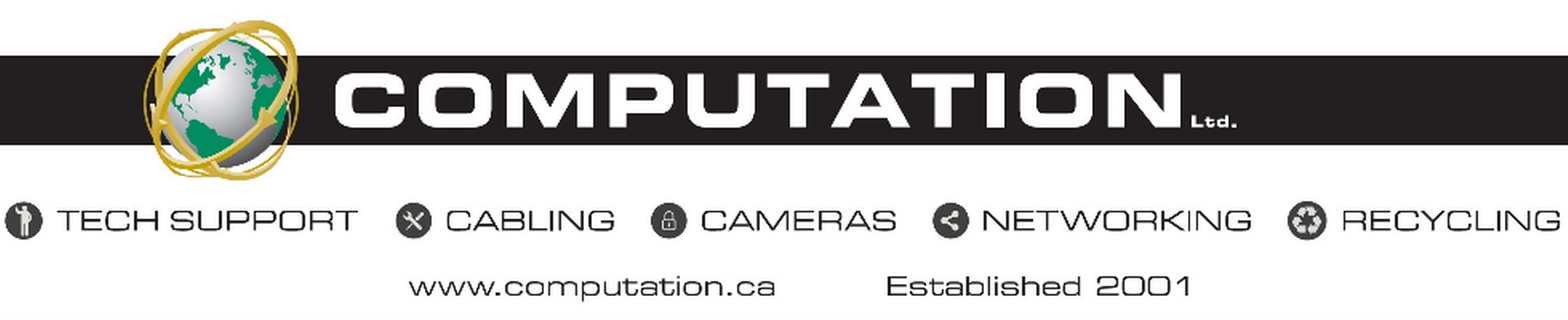 Company banner showing Visual Corporation branding