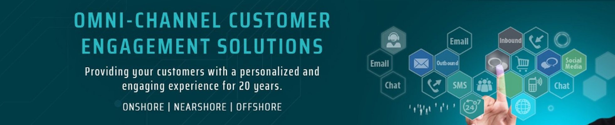 Company banner showing Visual Corporation branding