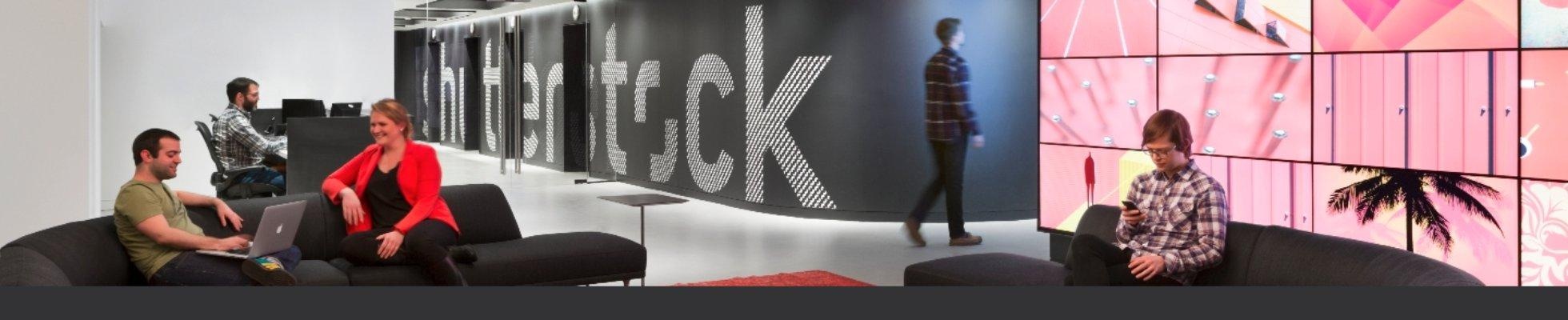 Company banner showing Visual Corporation branding
