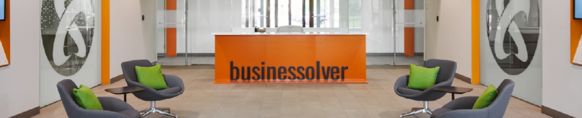 Company banner showing Visual Corporation branding