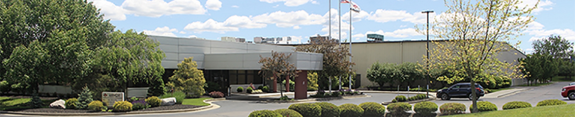 Company banner showing Visual Corporation branding