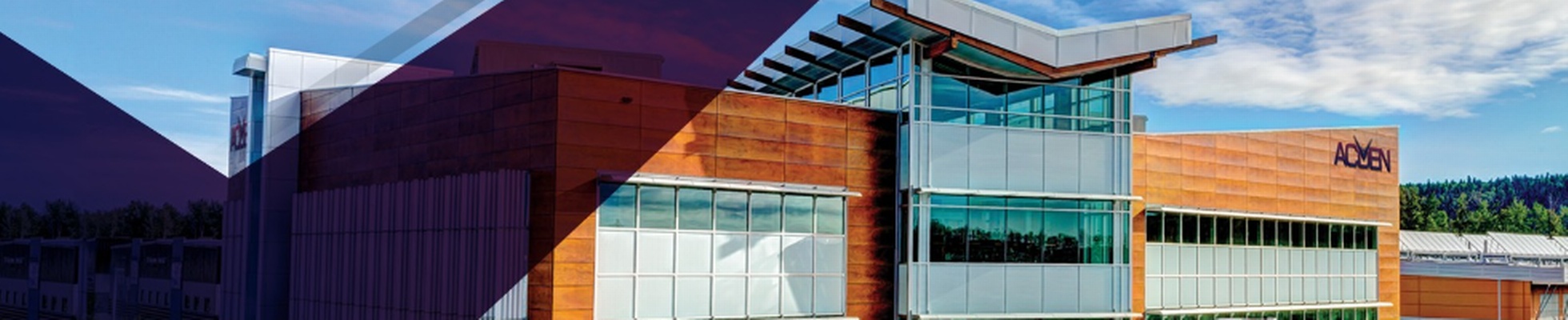 Company banner showing Visual Corporation branding