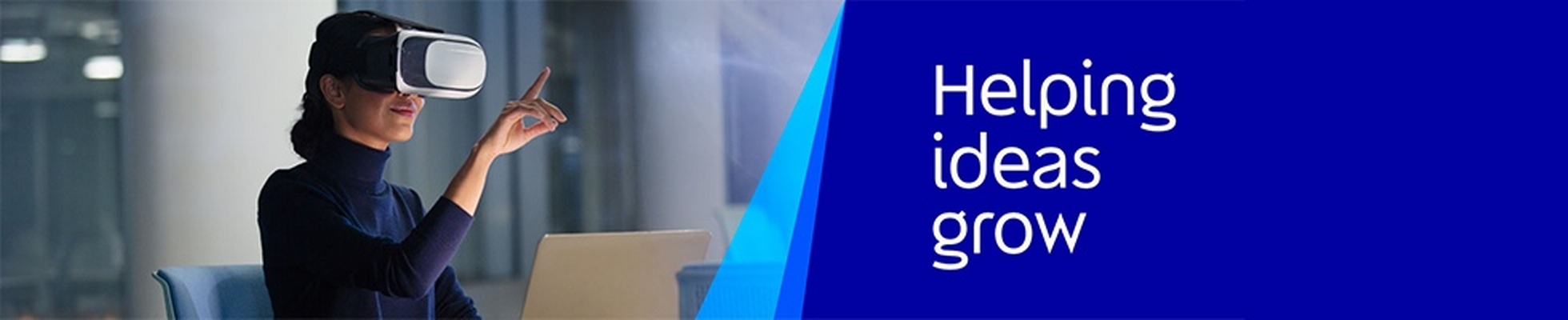 Company banner showing Visual Corporation branding