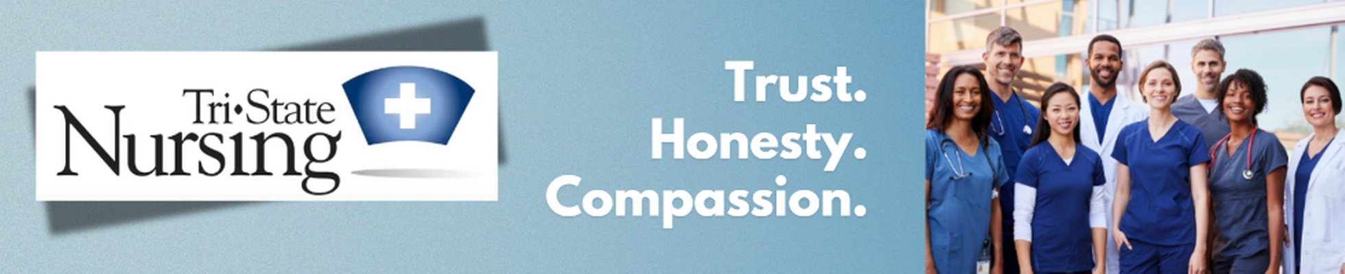 Company banner showing Visual Corporation branding