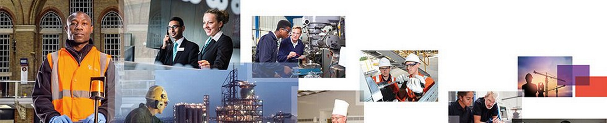 Company banner showing Visual Corporation branding