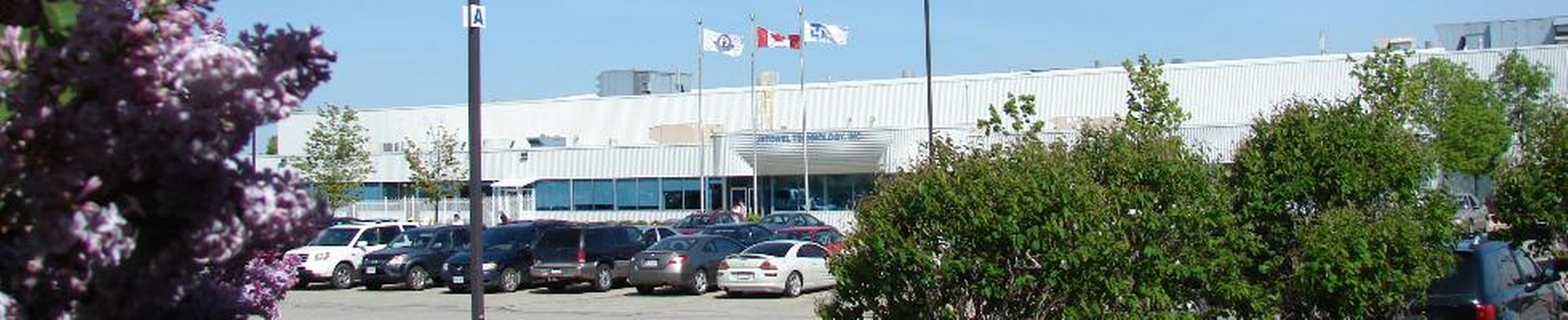 Company banner showing Visual Corporation branding
