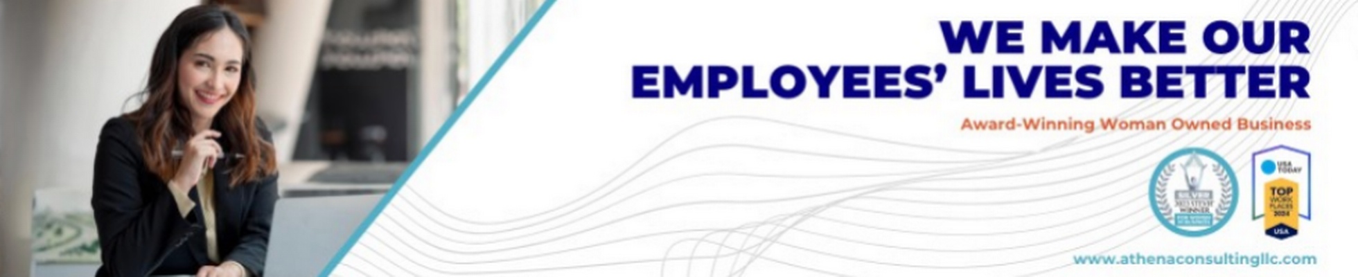 Company banner showing Visual Corporation branding