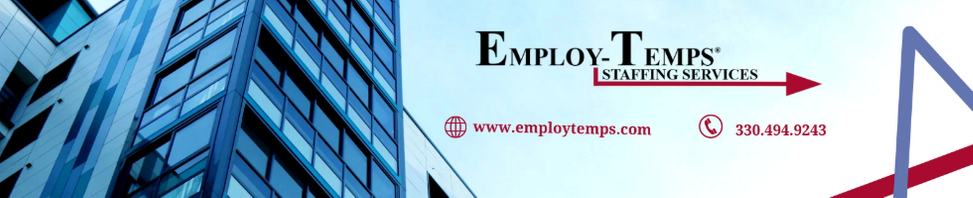 Company banner showing Visual Corporation branding