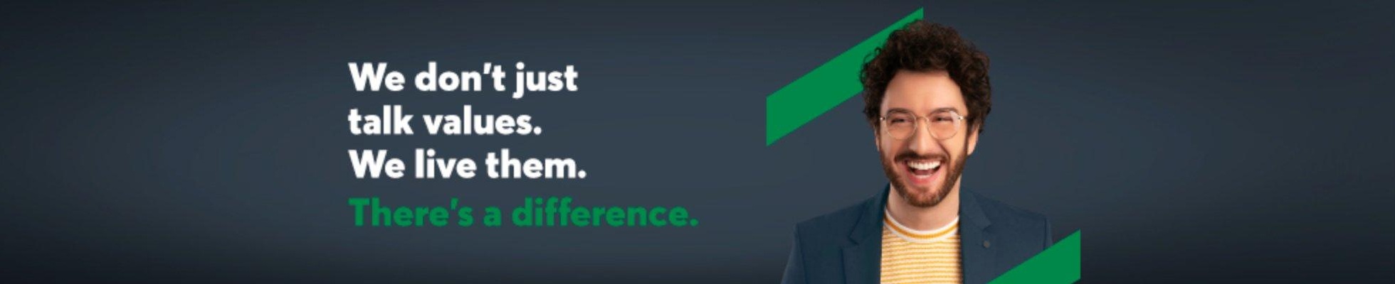 Company banner showing Visual Corporation branding