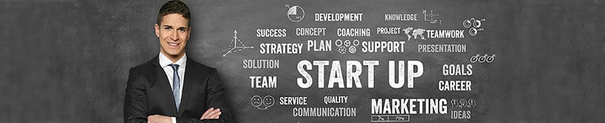 Company banner showing Visual Corporation branding