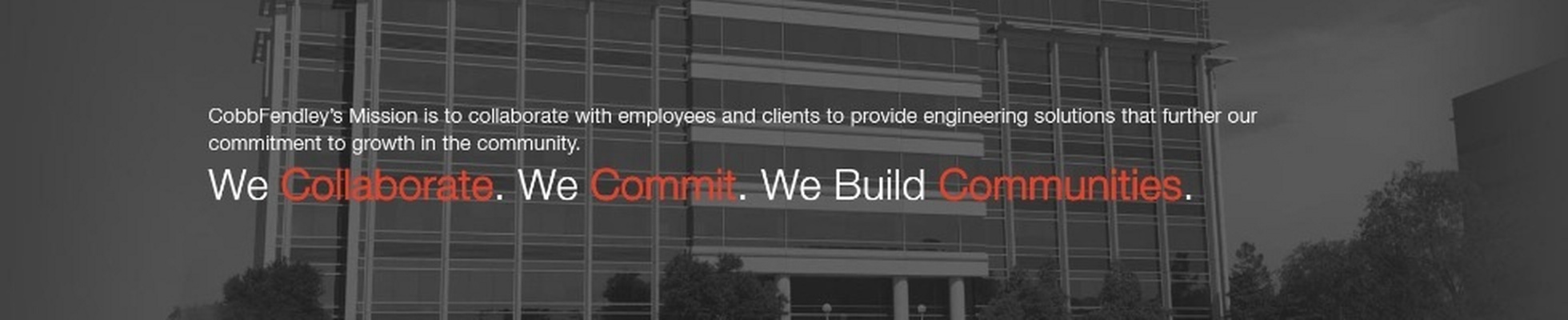 Company banner showing Visual Corporation branding