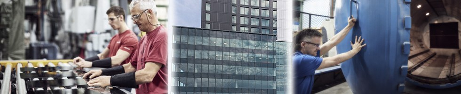 Company banner showing Visual Corporation branding