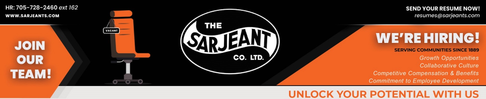 Company banner showing Visual Corporation branding