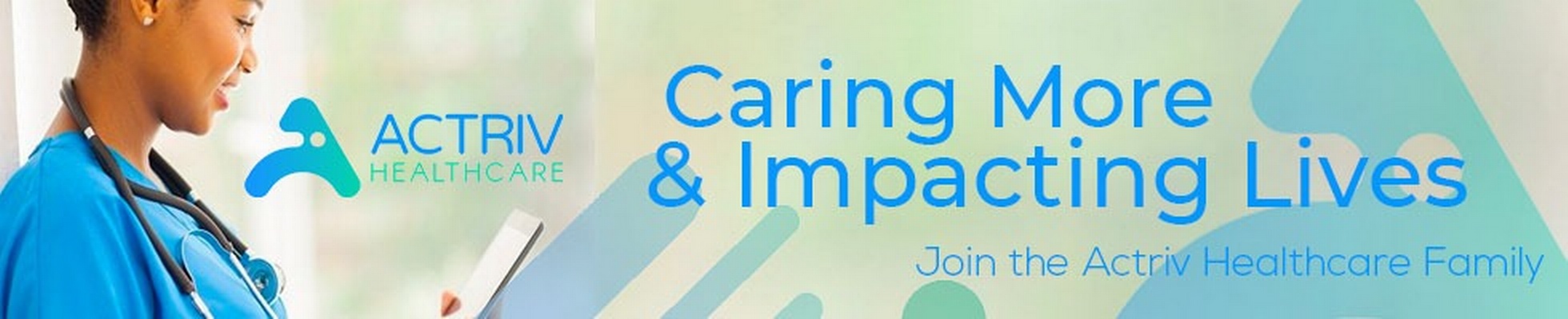Company banner showing Visual Corporation branding