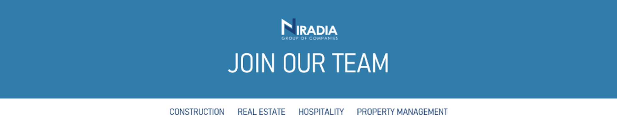 Company banner showing Visual Corporation branding