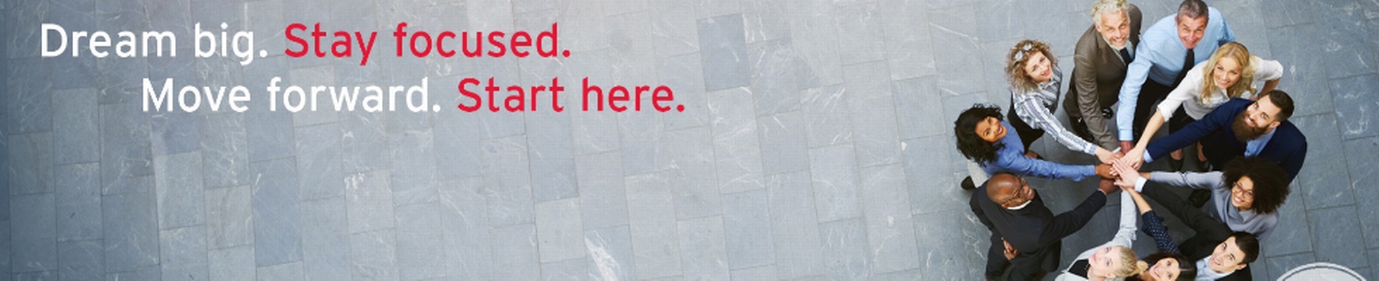 Company banner showing Visual Corporation branding