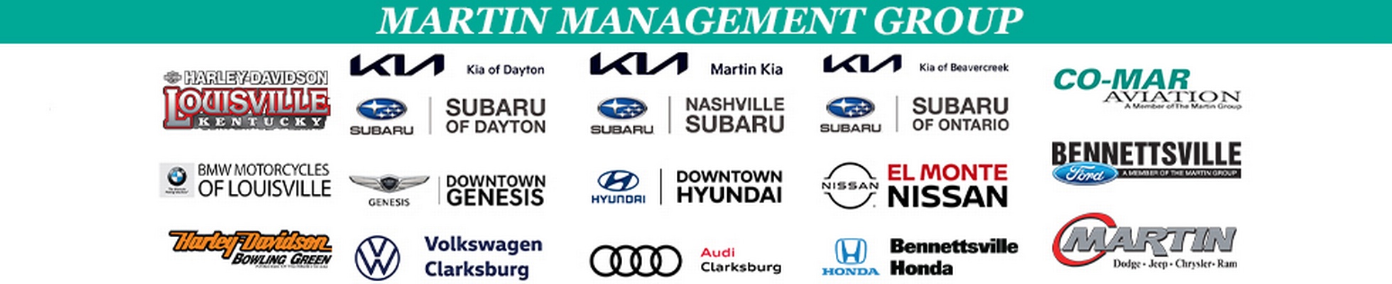 Company banner showing Visual Corporation branding