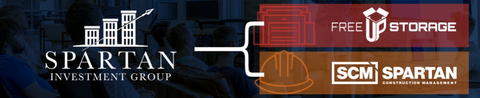 Company banner showing Visual Corporation branding