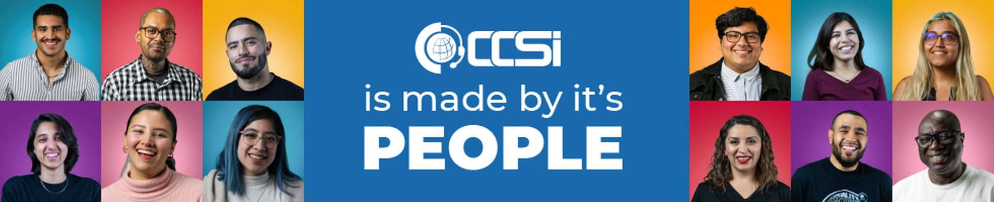 Company banner showing Visual Corporation branding