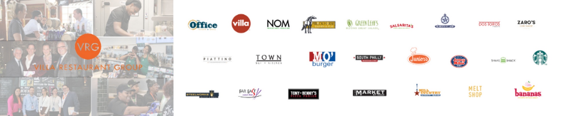 Company banner showing Visual Corporation branding