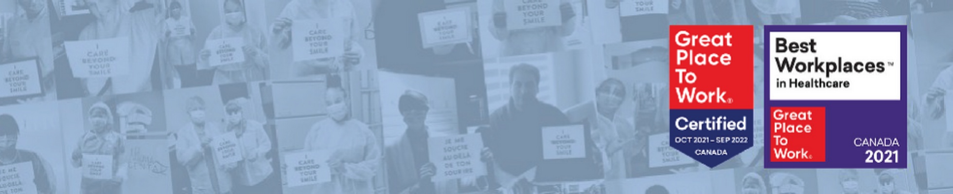 Company banner showing Visual Corporation branding