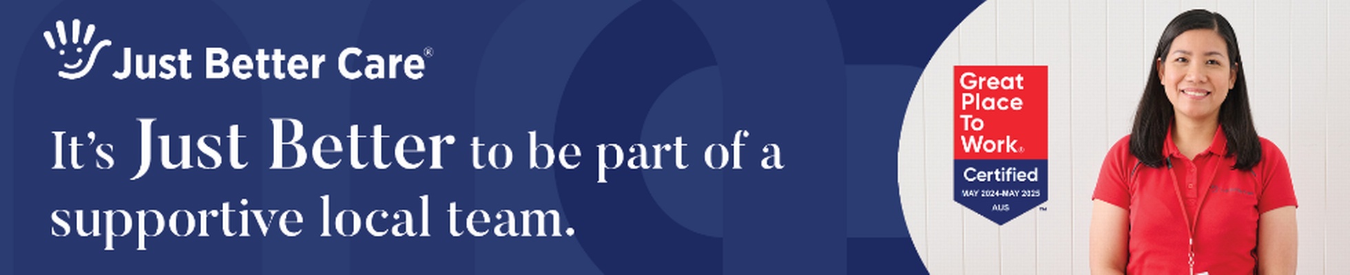 Company banner showing Visual Corporation branding