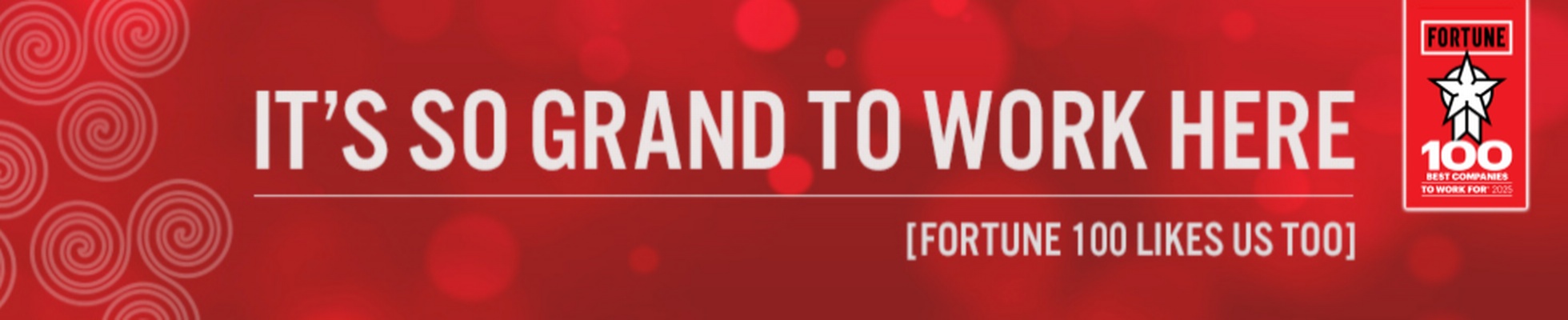 Company banner showing Visual Corporation branding