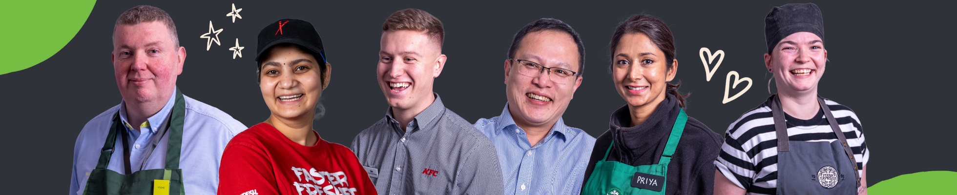 Company banner showing Visual Corporation branding