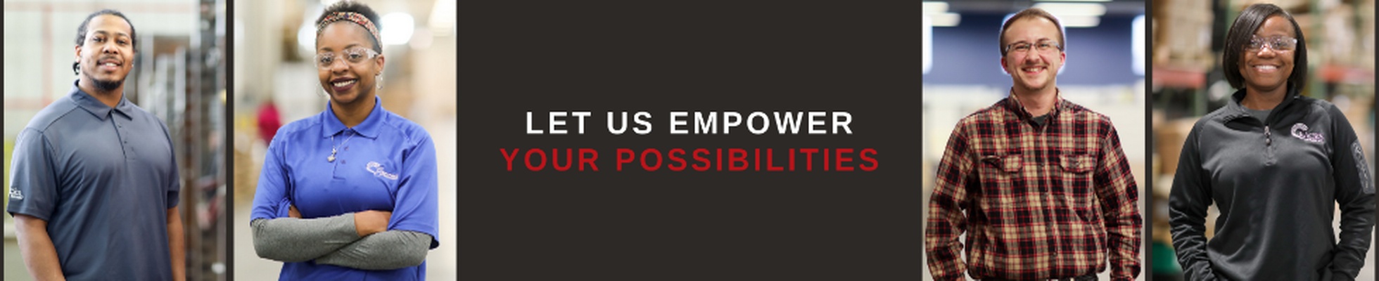 Company banner showing Visual Corporation branding