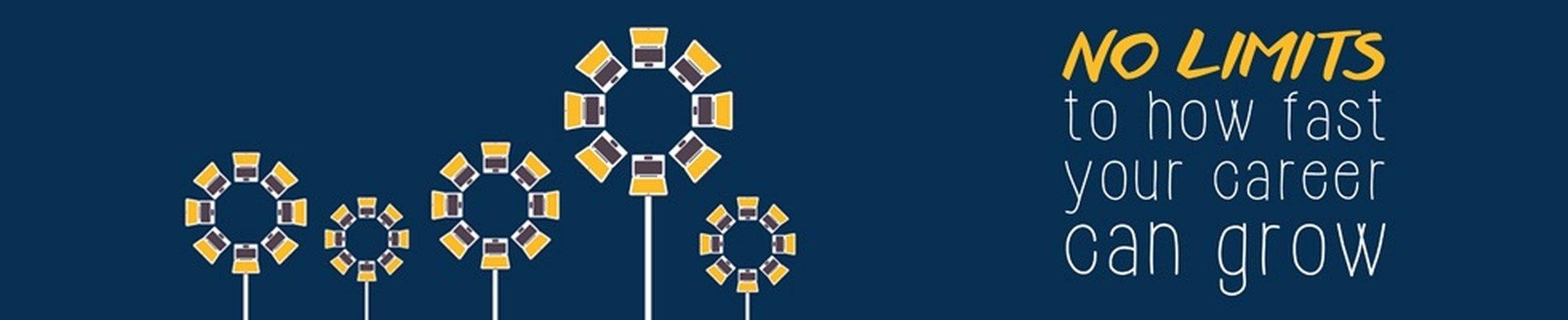 Company banner showing Visual Corporation branding