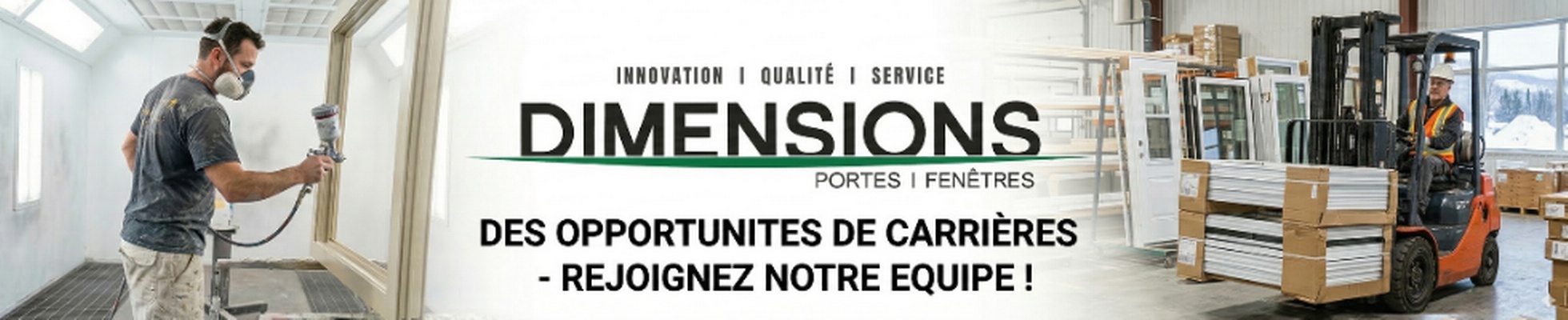 Company banner showing Visual Corporation branding