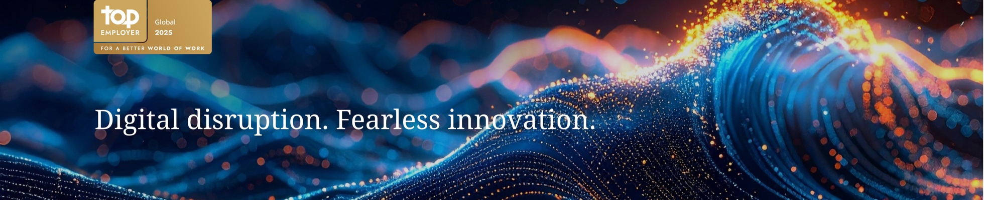 Company banner showing Visual Corporation branding