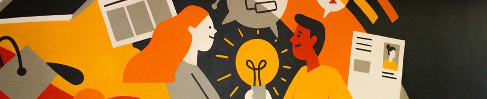 Company banner showing Visual Corporation branding