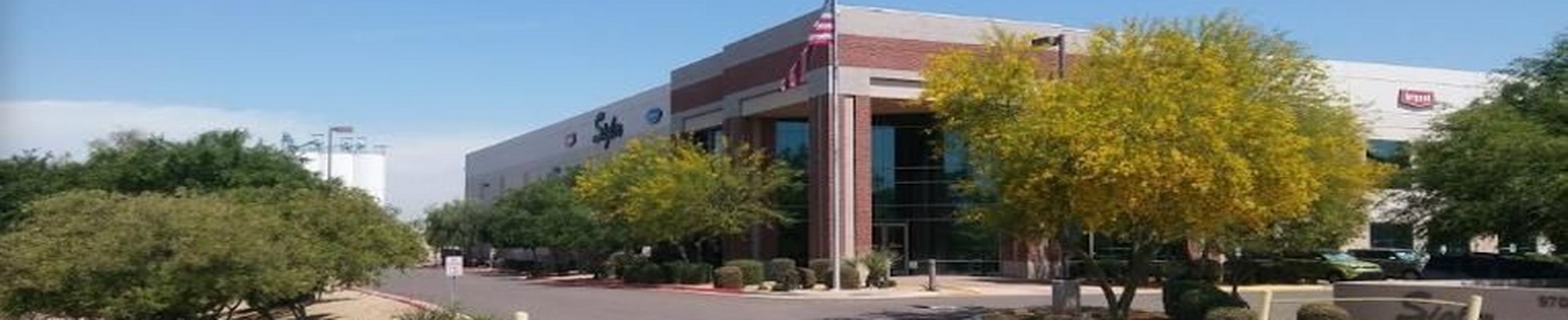 Company banner showing Visual Corporation branding